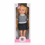 Η φωτογραφία δείχνει MONI TOYS ΡΕΑΛΙΣΤΙΚΗ ΚΟΥΚΛΑ PRETTY GIRL 46CM 3800146222185Ρεαλιστική κούκλα με απαλό σώμα, ύψους 46 cm, σχεδιασμένη να εμπνέει τη φαντασία των παιδιών.