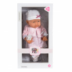 Η φωτογραφία δείχνει MONI TOYS ΚΟΥΚΛΑ ΜΩΡΟ ΜΕ ΠΙΠΙΛΑ 41CM 3801005601677ΚΑΤΑΛΛΗΛΟ ΓΙΑ ΗΛΙΚΙΑ 3+ ΜΗΝΩΝ