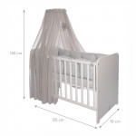 Η φωτογραφία δείχνει ΚΟΥΝΟΥΠΙΕΡΑ ΚΟΥΝΙΑΣ ΤΗΣ ΕΤΑΙΡΕΙΣ LORELLIΠροστατέψετε το μωρό σας από τους ανεπιθύμητους επισκέπτες με τη κουνουπιέρα βρεφικής κούνιας!Είναι ένα απαραίτητο αξεσουάρ στις ζεστές μέρες του καλοκαιριού και την αφθονία των βλαβερών εντόμων.