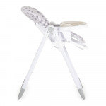 Η φωτογραφία δείχνει Καρέκλα φαγητού COCOMERO της εταιρείας Moni TradeΔιαθέτει 5 ρυθμίσεις ύψους και 3 θέσεις ανάκλισης για την πλάτη, εξασφαλίζοντας άνεση κατά τη διάρκεια του γεύματος.