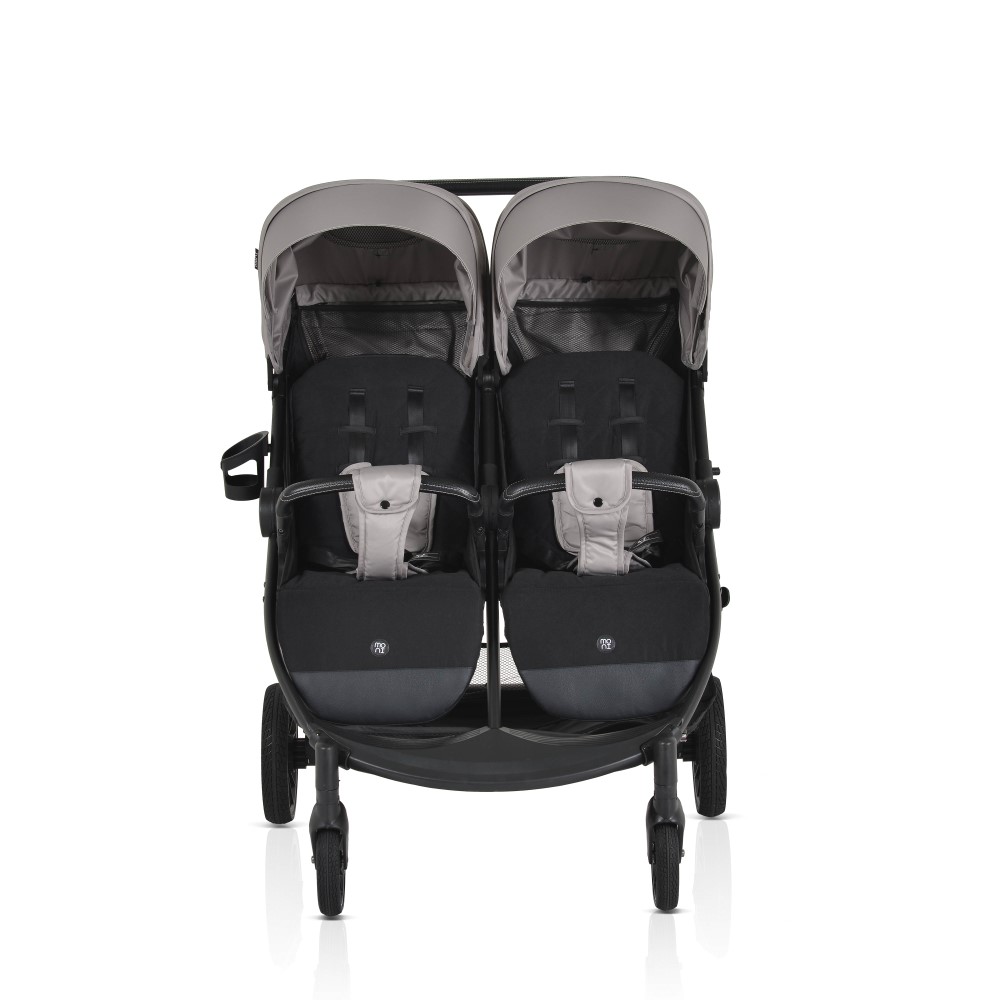 Το δίδυμο καροτσάκι μωρού είναι κατάλληλο για παιδιά από τη γέννηση έως περίπου 36 μηνών, με μέγιστο βάρος 15 κιλά άνα κάθισμα.