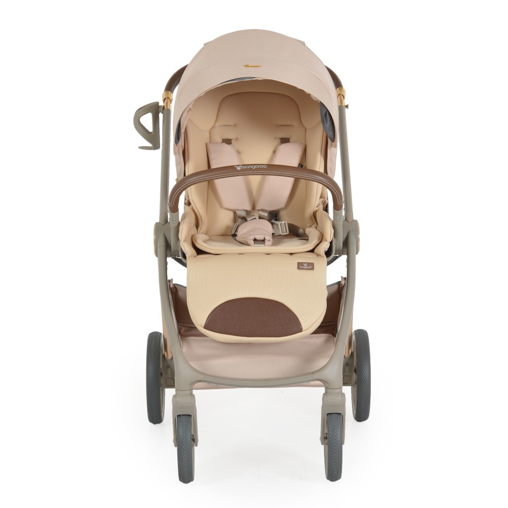 Η φωτογραφία δείχνει Πολυλειτουργικό καρότσι μωρού, κατάλληλο από τη γέννηση έως 22 κιλά.