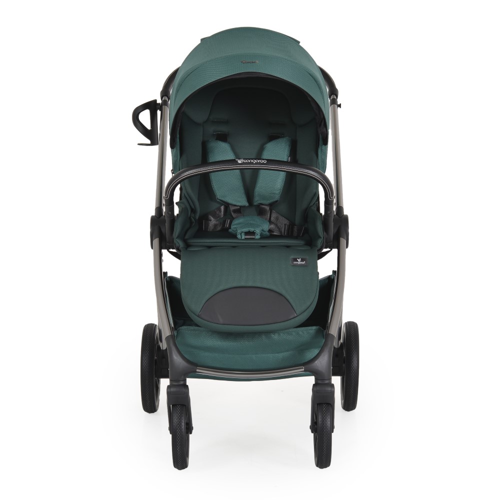 Πολυλειτουργικό καρότσι μωρού, κατάλληλο από τη γέννηση έως 22 κιλά.