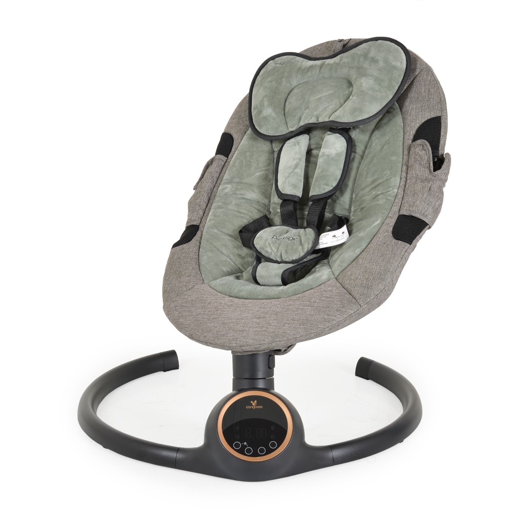 Η παιδική κούνια Prestige έχει κομψό και καθαρό σχεδιασμό, κατάλληλη για κάθε εσωτερικό χώρο.