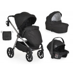 Η φωτογραφία δείχνει Πολυλειτουργικό καρότσι μωρού, κατάλληλο από τη γέννηση έως 22 κιλά.