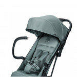 Η φωτογραφία δείχνει Το καρότσι που διπλώνει μόνο του, με ένα άγγιγμα.