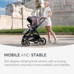 Παρουσιάζουμε το καρότσι MODENA, ένα ολοκληρωμένο σύστημα ταξιδιού 3 σε 1 που έχει σχεδιαστεί για να μεγαλώνει μαζί με το παιδί σας από τη γέννηση έως και 22 κιλά.