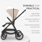 Παρουσιάζουμε το καρότσι MODENA, ένα ολοκληρωμένο σύστημα ταξιδιού 3 σε 1 που έχει σχεδιαστεί για να μεγαλώνει μαζί με το παιδί σας από τη γέννηση έως και 22 κιλά.