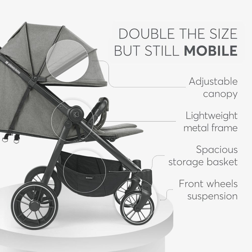 Η φωτογραφία δείχνει Κατάλληλο έως 15 κιλά ανά παιδί.