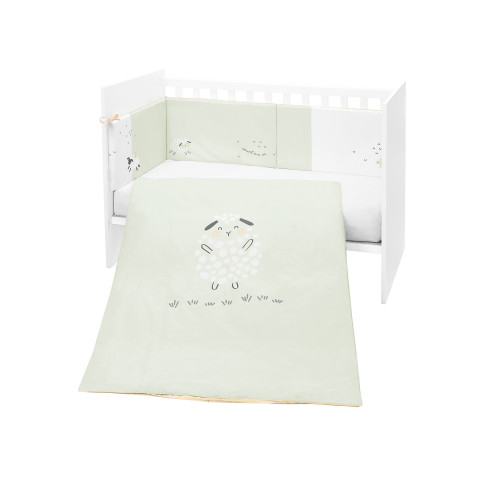 KIKKA BOO ΣΕΤ ΠΡΟΙΚΑΣ ΚΡΕΒΑΤΙΟΥ 2 ΤΕΜ 60/120CM SLEEPY SHEEP 41101020125