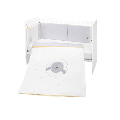 KIKKA BOO ΣΕΤ ΠΡΟΙΚΑΣ ΚΡΕΒΑΤΙΟΥ 2 ΤΕΜ 60/120CM SEALLY ME 41101020124