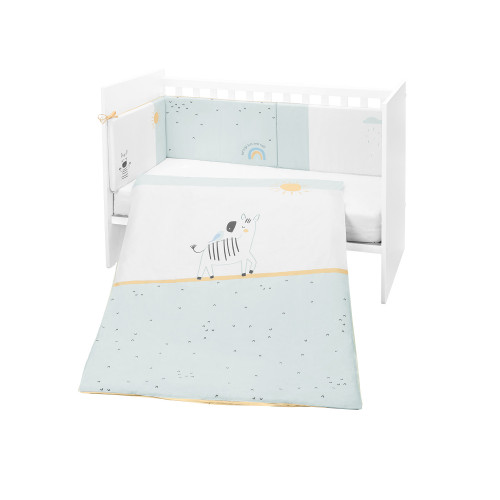 KIKKA BOO ΣΕΤ ΠΡΟΙΚΑΣ ΚΡΕΒΑΤΙΟΥ 2 ΤΕΜ 60/120CM STRIPY FRIENDS 41101020126