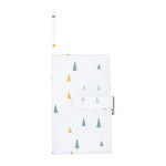 Η φωτογραφία δείχνει KIKKA BOO ΥΦΑΣΜΑΤΙΝΗ ΘΗΚΗ ΓΙΑ ΠΑΝΑ ΚΑΙ ΜΩΡΟΜΑΝΤΗΛΑ Υποδοχή πάνας κατασκευασμένη από 100% βαμβακερό υλικό.