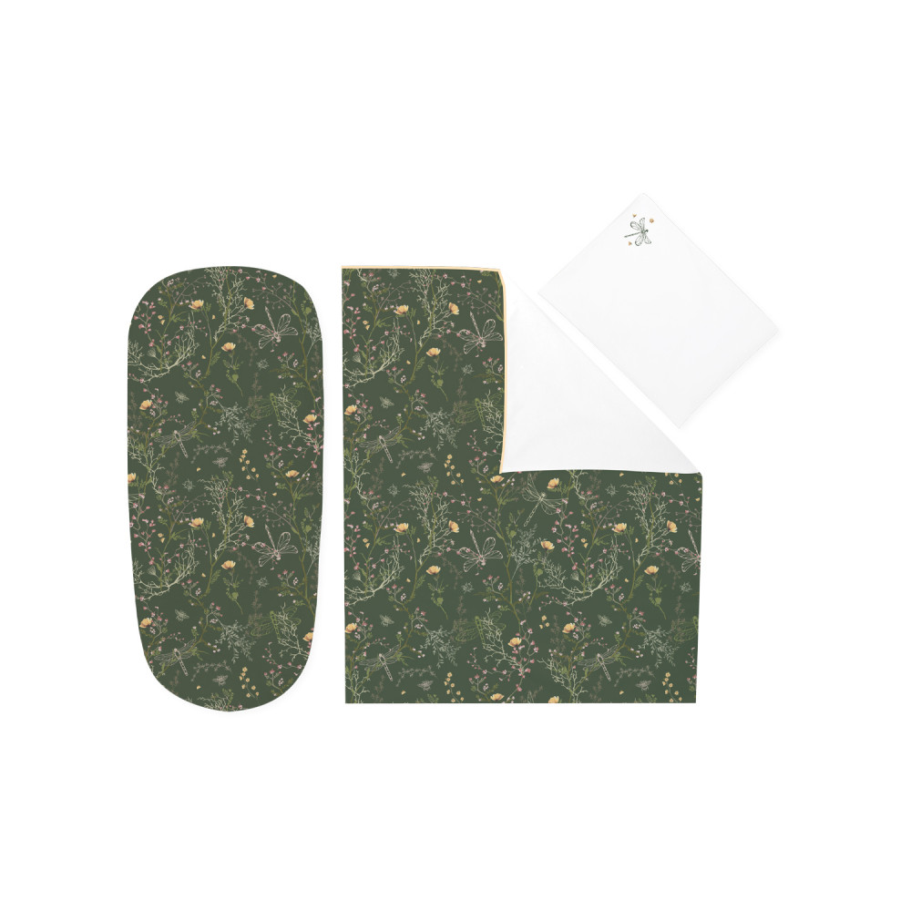 Σετ προίκας για καλαθο΄ύνα της εταιρείας Kikka Boo κατασκευασμένο από βαμβάκι υψηλής ποιότητας 100% ranforce.