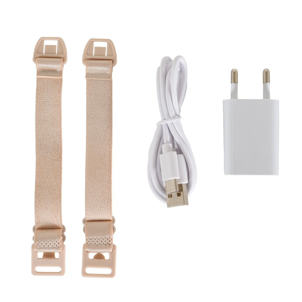 Η φωτογραφία δείχνει Φορητό ΄θήλαστρο της εταιρείας Cangaroo 2 τεμαχίωνΤοποθετήστε την αντλία απευθείας στο στήθος σας και τοποθετήστε το σουτιέν πίσω στο στήθος σας.