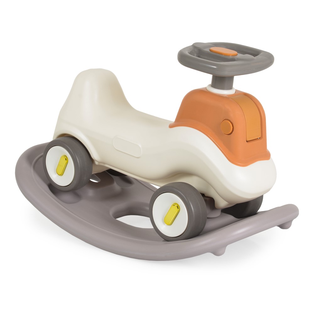 Η φωτογραφία δείχνει Το Bumpy 3-σε-1 είναι ένα ευέλικτο παιδικό παιχνίδι που προσφέρει τρεις συναρπαστικούς τρόπους παιχνιδιού:• Περπατούρα• Αυτοκίνητο με εσκαφέα• Κουνιστό παιχνίδιΥποστηρίζει την ανάπτυξη: κινητικών δεξιοτήτων, συντονισμού, ισορροπίας και φαντασίας μέσω ενεργητικών παιχνιδιών και π