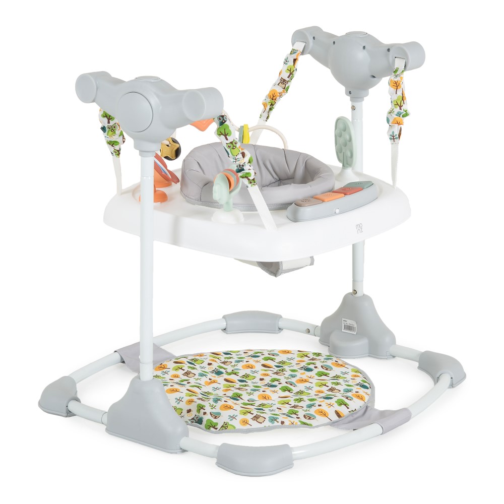 Κατάλληλο για παιδιά ηλικίας άνω των 6 μηνών με μέγιστο βάρος 12 κιλά, το Hop bouncer είναι τέλειο τόσο για διασκέδαση όσο και για ανάπτυξη.