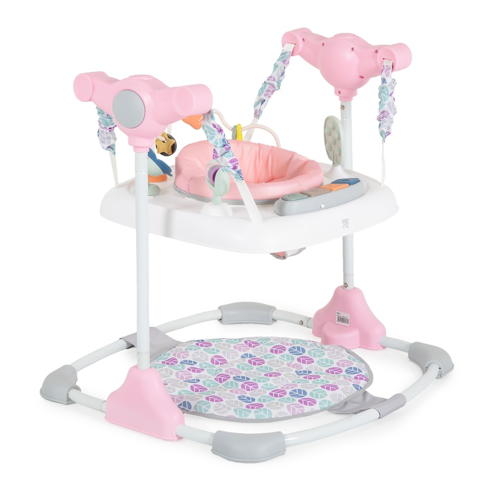 Η φωτογραφία δείχνει Κατάλληλο για παιδιά ηλικίας άνω των 6 μηνών με μέγιστο βάρος 12 κιλά, το Hop bouncer είναι τέλειο τόσο για διασκέδαση όσο και για ανάπτυξη.