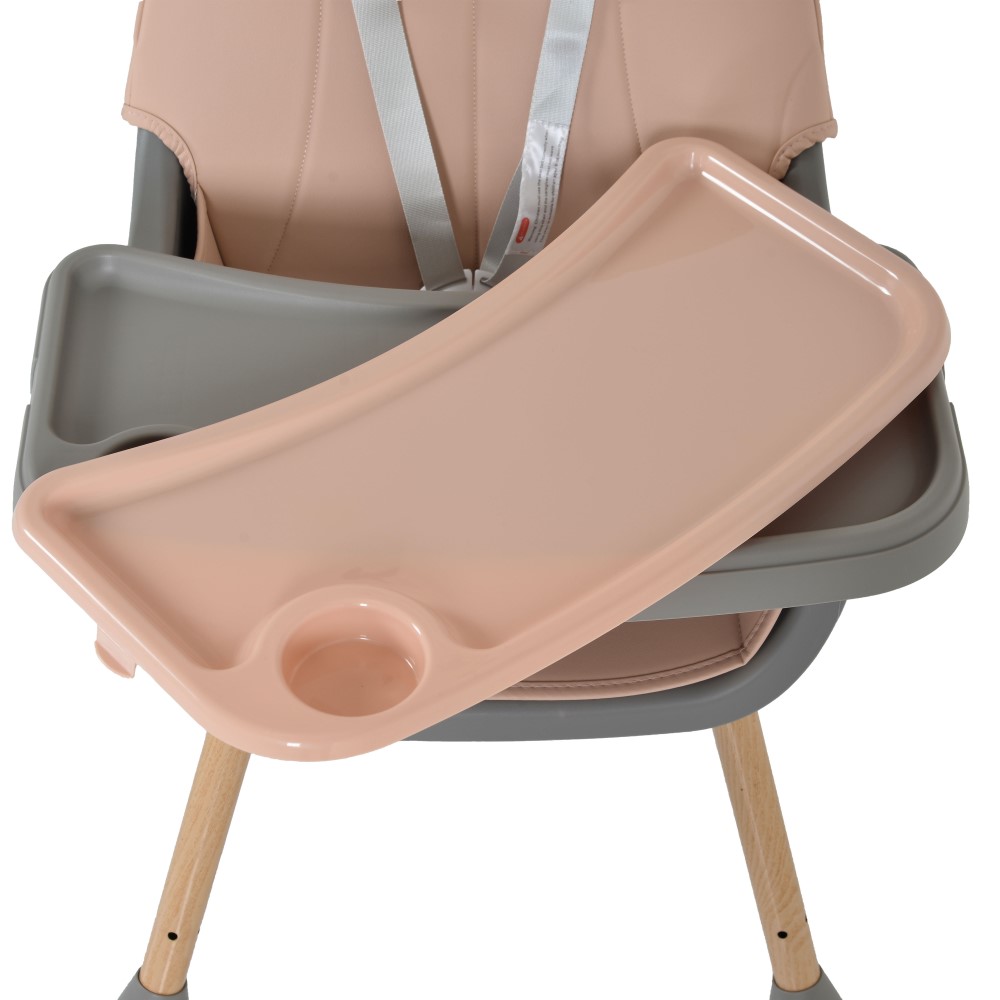 Η φωτογραφία δείχνει Το Biscotti by Moni είναι κάτι περισσότερο από ένα απλό καρεκλάκι φαγητού – είναι ένας έμπιστος σύντροφος στο ταξίδι του παιδιού σας προς την ανεξαρτησία.