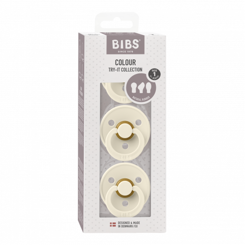 BIBS ΣΕΤ ΠΙΠΙΛΕΣ – TRY IT COLLECTION – IVORY – ΚΑΟΥΤΣΟΥΚ No2 81340