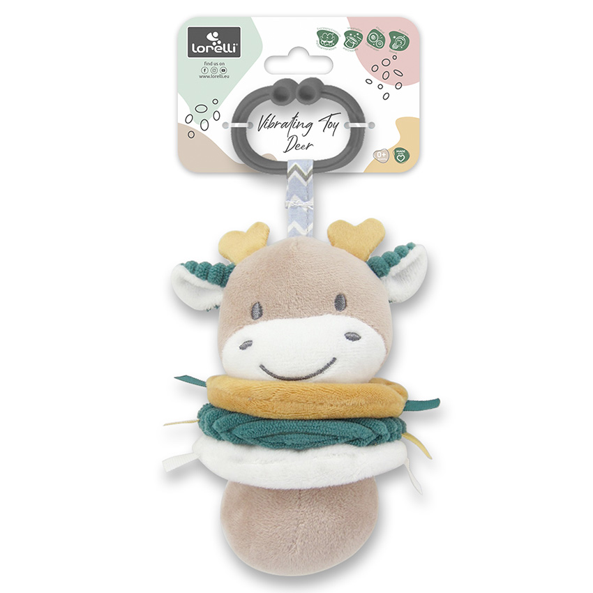 Βελούδινη Κουδουνίστρα με Δόνηση Αναλυτικά Χαρακτηριστικά:Κατάλληλο από την γέννηση.