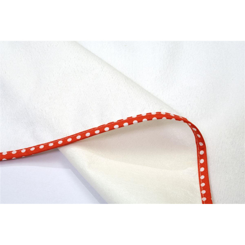 Βρεφικό σελτεδάκι φροντίδας του μωρού, κατασκευασμένο από 100% βαμβακερό πετσετέ ύφασμα στο πάνω μέρος διαστάσεων 50X80 cm με ρέλι.