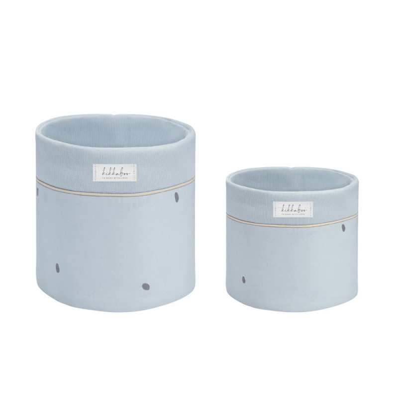 Οργανώστε τα απαραίτητα του μωρού σας με το σετ καλαθιών για το βρεφικό σας δωμάτιο το οποίο έχει σχεδιαστεί προσεκτικά για να διατηρεί το παιδικό σας δωμάτιο τακτοποιημένο και κομψό.