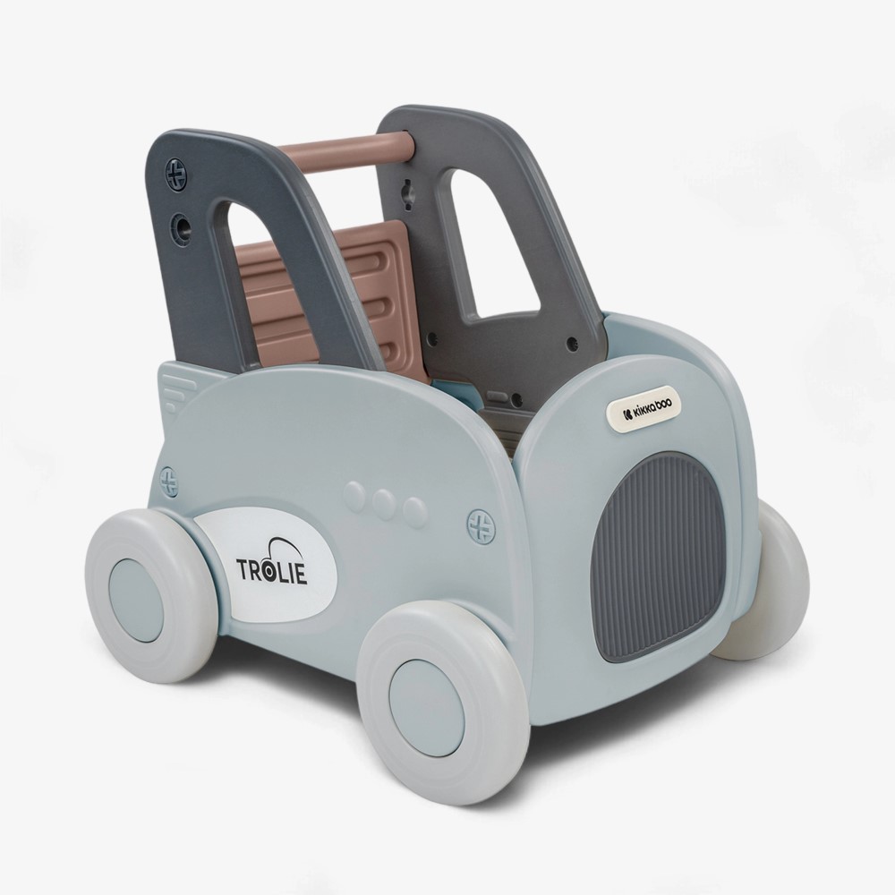 Η φωτογραφία δείχνει Το TROLIE 4in1 είναι ένας καινοτόμος περιπατητής ώθησης ιδανικός για νήπια ηλικίας 1 έως 3 ετών που προσφέρει μια ποικιλία τρόπων παιχνιδιού που διεγείρουν τη δημιουργικότητα και υποστηρίζουν την ανάπτυξη των κινητικών δεξιοτήτων του παιδιού σας.