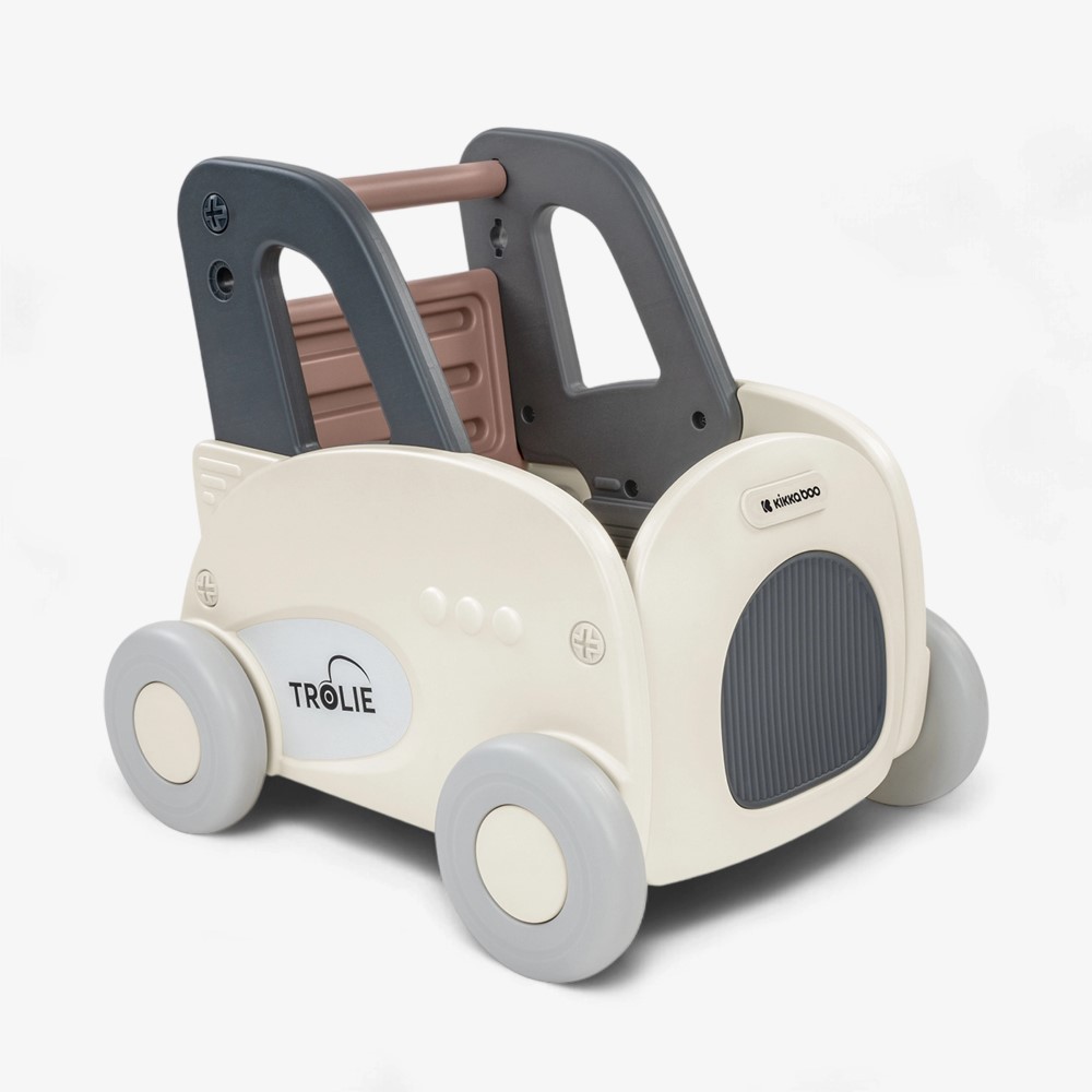 Το TROLIE 4in1 είναι ένας καινοτόμος περιπατητής ώθησης ιδανικός για νήπια ηλικίας 1 έως 3 ετών που προσφέρει μια ποικιλία τρόπων παιχνιδιού που διεγείρουν τη δημιουργικότητα και υποστηρίζουν την ανάπτυξη των κινητικών δεξιοτήτων του παιδιού σας.