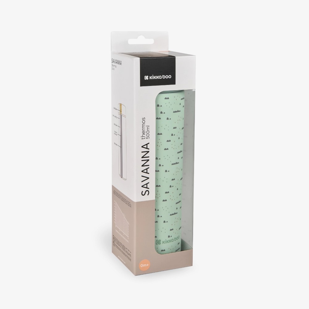 Διατηρήστε τα ροφήματα του μωρού σας τέλεια ζεστά ή δροσιστικά κρύα με το βρεφικό θερμός SAVANNA.