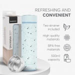 Διατηρήστε τα ροφήματα του μωρού σας τέλεια ζεστά ή δροσιστικά κρύα με το βρεφικό θερμός SAVANNA.