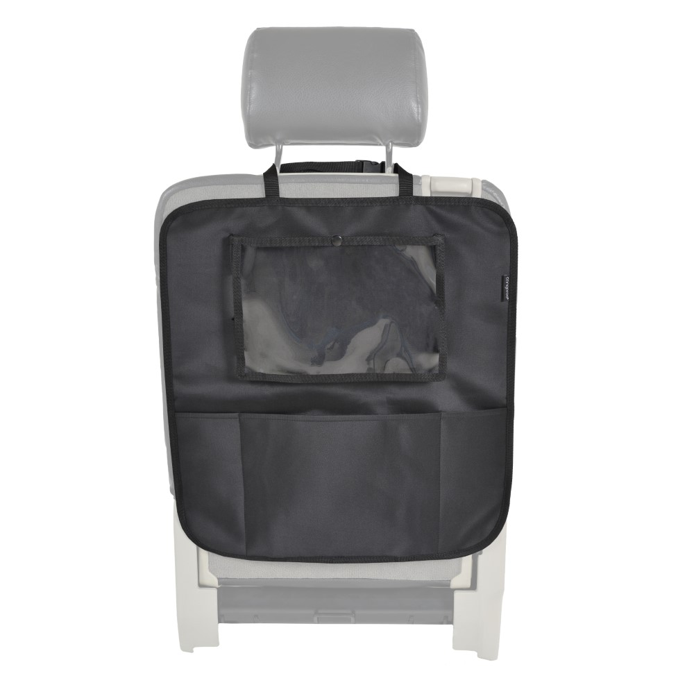 Η φωτογραφία δείχνει Carify 3-in-1 Seat Protector από την Cangaroo — άνεση και προστασία για κάθε ταξίδι!Διατηρήστε την ταπετσαρία του αυτοκινήτου σας καθαρή και προστατευμένη από φθορά, βρωμιά και γρατσουνιές.