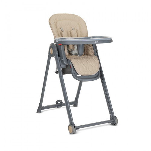 LORELLI ΚΑΡΕΚΛΑΚΙ ΦΑΓΗΤΟΥ HIGH CHAIR PARTY BEIGE LEATHER 10100372507