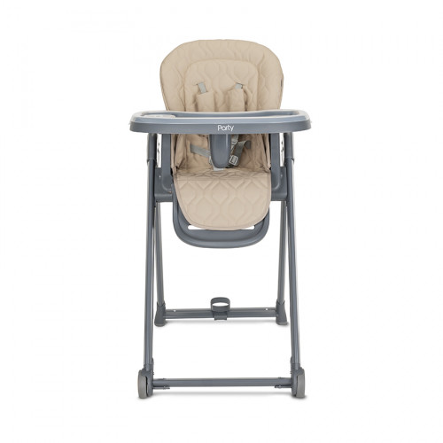 LORELLI ΚΑΡΕΚΛΑΚΙ ΦΑΓΗΤΟΥ HIGH CHAIR PARTY BEIGE LEATHER 10100372507