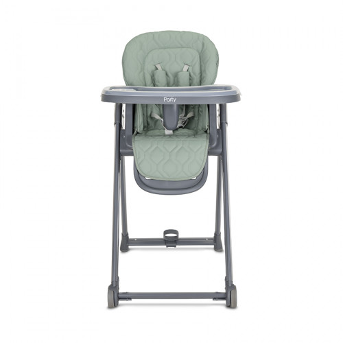 LORELLI ΚΑΡΕΚΛΑΚΙ ΦΑΓΗΤΟΥ HIGH CHAIR PARTY GREEN LEATHER 10100372504