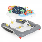 Πολυλειτουργικό Musical Walker Regalo 4 σε 1 από την CANGAROOΟ περιπατητής Regalo 4-σε-1 της CANGAROO είναι ο τέλειος συνδυασμός λειτουργικότητας, ασφάλειας και διασκέδασης, σχεδιασμένος να υποστηρίζει την ανάπτυξη των κινητικών δεξιοτήτων του παιδιού σας σε διάφορα στάδια ανάπτυξης.