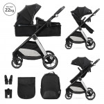 Η φωτογραφία δείχνει LORELLI ΠΟΛΥΚΑΡΟΤΣΙ 2 ΣΕ 1 ASPEN ΜΕ ΜΕΤΑΤΡΕΠΟΜΕΝΟ ΚΑΘΙΣΜΑ ΑΠΟ ΚΑΛΑΘΟΥΝΑ ΣΕ ΚΑΡΟΤΣΙ ΒΟΛΤΑΣ.