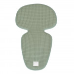 Η φωτογραφία δείχνει Το αντιδρωτικό κάλυμμα Air Luxe έχει σχεδιαστεί με γνώμονα τη μέγιστη άνεση ταξιδιού, μειώνοντας την εφίδρωση και διασφαλίζοντας τη βέλτιστη κυκλοφορία του αέρα.