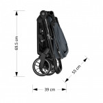 Μια εξαιρετική νέα προσθήκη ήρθε στην οικογένεια της Bebe Stars με σκοπό να διευκολύνει κάθε γονέα!Το Mirage 2 σε 1 πολυκαρότσι είναι στυλάτο, μοντέρνο, άνετο, ευέλικτο και όπως πάντα ποιοτικό  με την υπογραφή της Bebe Stars!Ο καινοτόμος αυτόματος μηχανισμός Quick –Twist του τιμονιού γονέα με τ