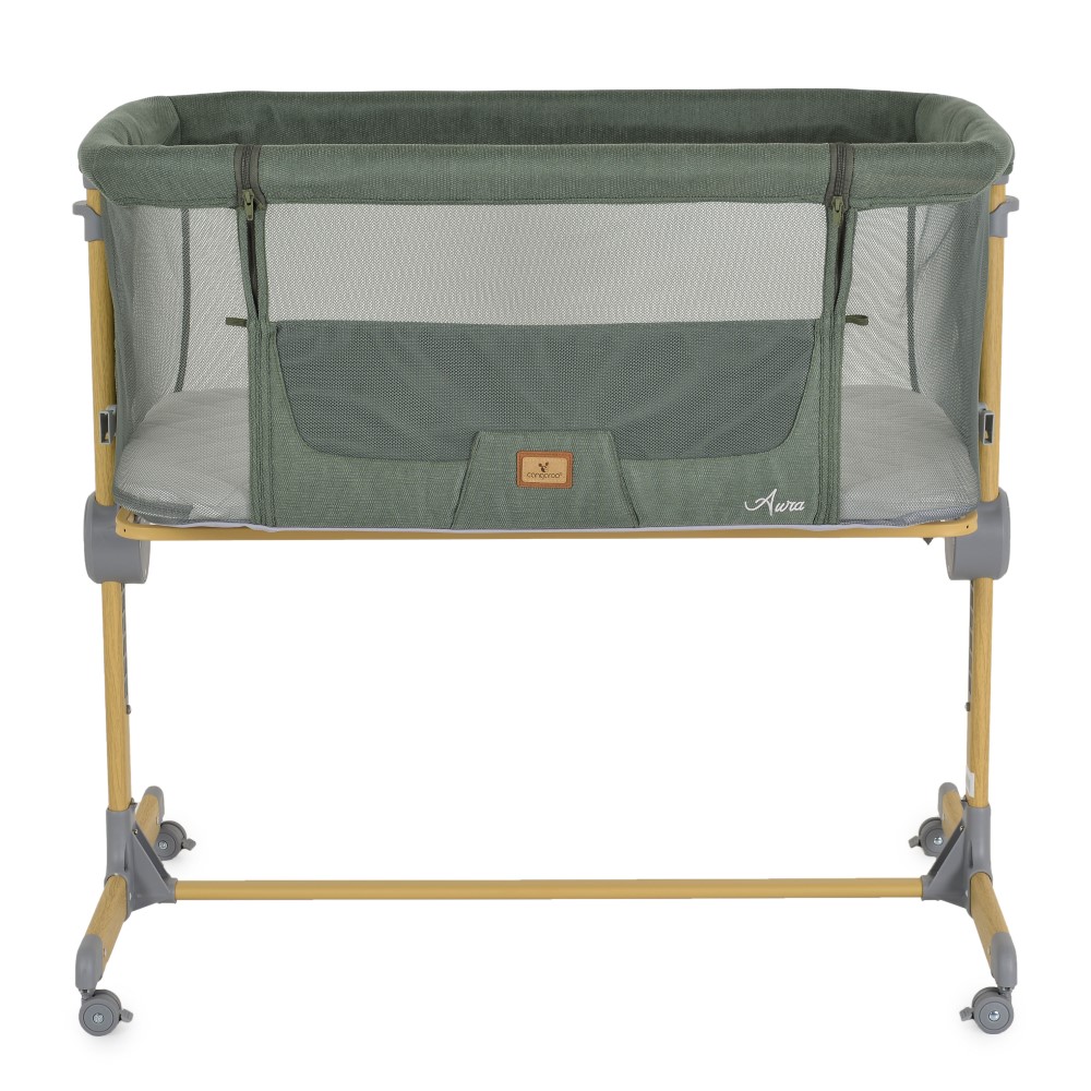 Το Aura Baby Bed δημιουργείται με προσοχή στην κάθε λεπτομέρεια, διασφαλίζοντας ότι το μωρό σας είναι πάντα κοντά σας! Πρακτικό, άνετο και ασφαλές, αυτό το πολυλειτουργικό βρεφικό κρεβάτι είναι η τέλεια λύση για τον ήρεμο ύπνο του παιδιού σας.