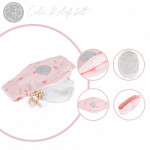 Η φωτογραφία δείχνει Η ζώνη ανακούφισης από κολικούς με κουκούτσια κερασιού είναι ένα φυσικό προϊόν που βοηθά στον πόνο των κολικών του μωρού που προκαλείται από αέρια, παλινδρόμηση ή κολικούς.