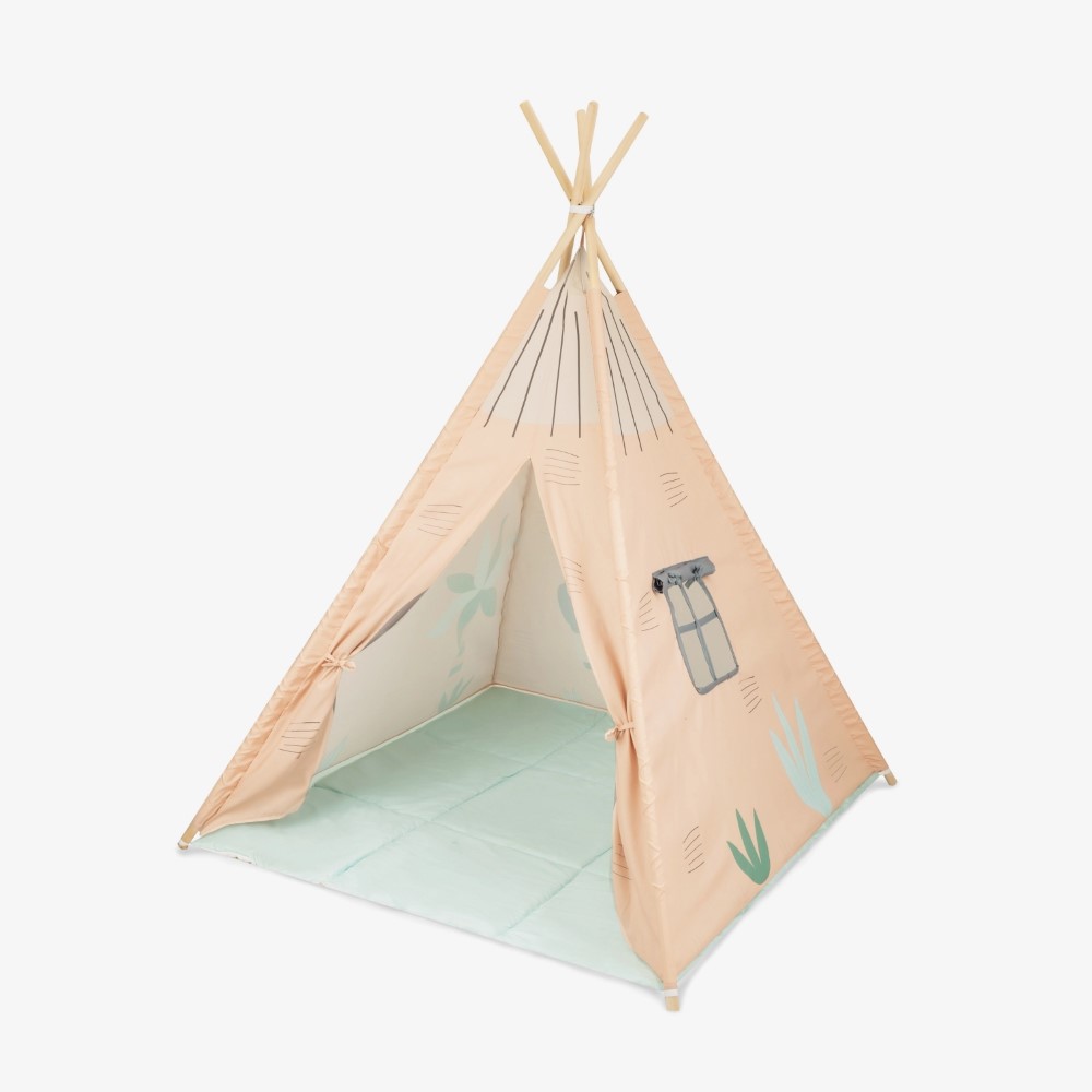 ΠεριγραφήΔημιουργήστε έναν μαγικό χώρο παιχνιδιού για το μικρό σας με το Ξύλινο Τσιπ με Επενδυμένο Ματ! Σχεδιασμένη για παιδιά ηλικίας 3+ ετών, αυτή η γοητευτική σκηνή εσωτερικού χώρου είναι ιδανική για ευφάνταστο παιχνίδι, διάβασμα ή χαλάρωση σε ένα άνετο καταφύγιο.