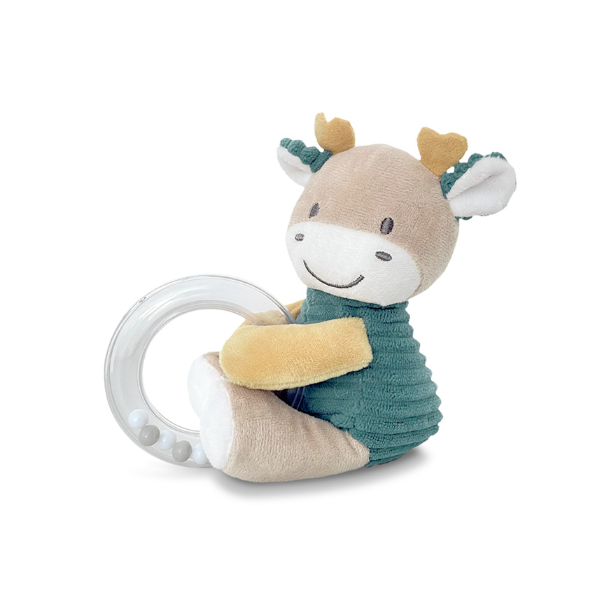 Η φωτογραφία δείχνει Κουδουνίστρα παιχνίδι της εταιρείας LorelliΜαλακή Βελούδινη Κουδουνίστρα-Παιχνίδι Δαχτυλίδι Αρκουδάκι.