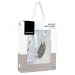 • Απαλή πετσέτα μωρού κατασκευασμένη από premium 100% βαμβακερό υλικό.