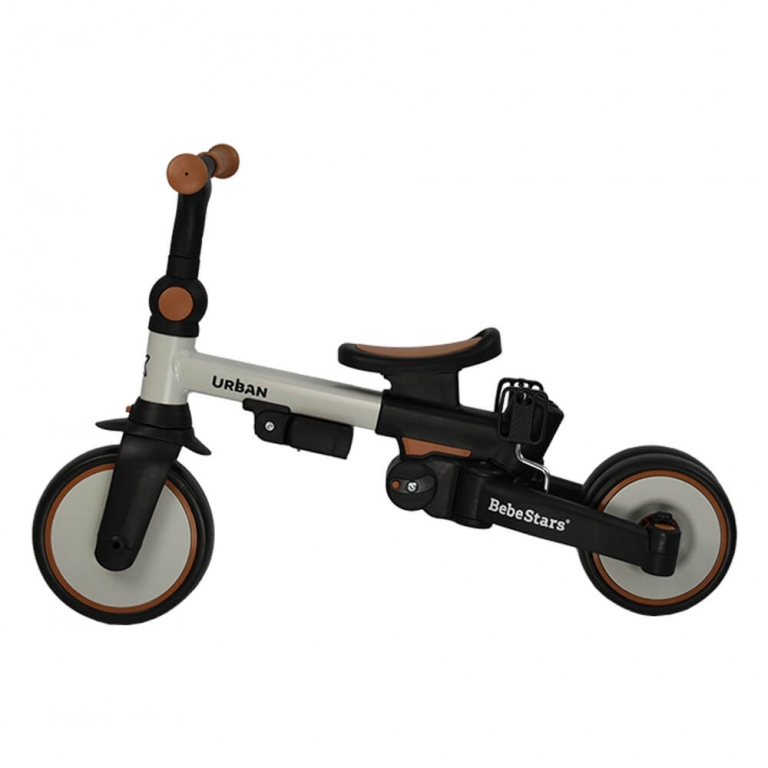Η φωτογραφία δείχνει Ετοιμαστείτε μικροί και μεγάλοι για τις πιο συναρπαστικές βόλτες σε κάθε γωνιά της πόλης με το νέο τρίκυκλο Urban της Bebe Stars!Ένα πολυχρηστικό μοντέλο, καθώς χρησιμοποιείται με 7 διαφορετικούς τρόπους και συντροφεύει το παιδάκι σας για χρόνια σε κάθε του βήμα.