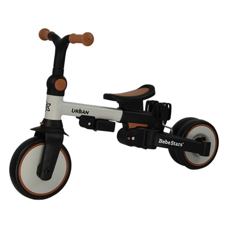 Η φωτογραφία δείχνει Ετοιμαστείτε μικροί και μεγάλοι για τις πιο συναρπαστικές βόλτες σε κάθε γωνιά της πόλης με το νέο τρίκυκλο Urban της Bebe Stars!Ένα πολυχρηστικό μοντέλο, καθώς χρησιμοποιείται με 7 διαφορετικούς τρόπους και συντροφεύει το παιδάκι σας για χρόνια σε κάθε του βήμα.