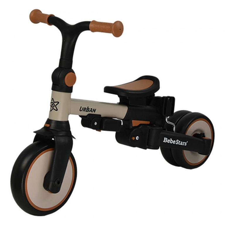 Ετοιμαστείτε μικροί και μεγάλοι για τις πιο συναρπαστικές βόλτες σε κάθε γωνιά της πόλης με το νέο τρίκυκλο Urban της Bebe Stars!Ένα πολυχρηστικό μοντέλο, καθώς χρησιμοποιείται με 7 διαφορετικούς τρόπους και συντροφεύει το παιδάκι σας για χρόνια σε κάθε του βήμα.