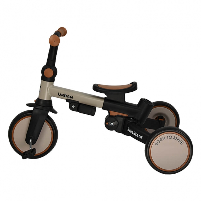 Ετοιμαστείτε μικροί και μεγάλοι για τις πιο συναρπαστικές βόλτες σε κάθε γωνιά της πόλης με το νέο τρίκυκλο Urban της Bebe Stars!Ένα πολυχρηστικό μοντέλο, καθώς χρησιμοποιείται με 7 διαφορετικούς τρόπους και συντροφεύει το παιδάκι σας για χρόνια σε κάθε του βήμα.