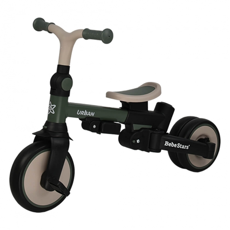 Ετοιμαστείτε μικροί και μεγάλοι για τις πιο συναρπαστικές βόλτες σε κάθε γωνιά της πόλης με το νέο τρίκυκλο Urban της Bebe Stars!Ένα πολυχρηστικό μοντέλο, καθώς χρησιμοποιείται με 7 διαφορετικούς τρόπους και συντροφεύει το παιδάκι σας για χρόνια σε κάθε του βήμα.
