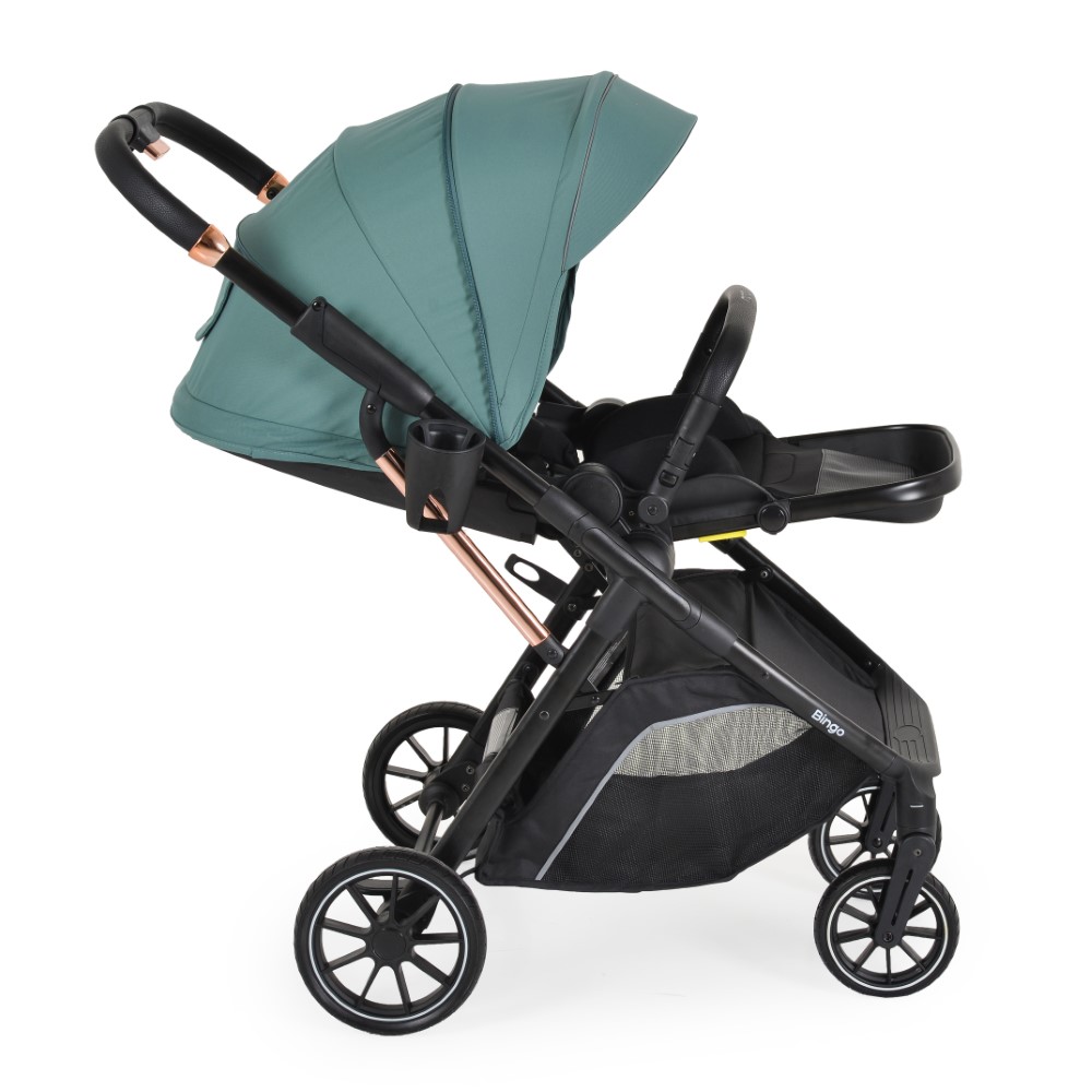 Η φωτογραφία δείχνει Το καρότσι Bingo της Moni είναι η τέλεια επιλογή για γονείς που αναζητούν άνεση, λειτουργικότητα και ασφάλεια.